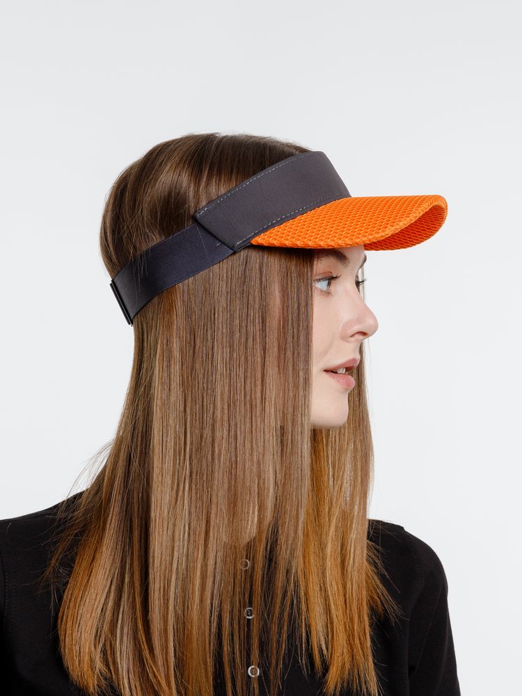 Козырек Grand Slam, темно-серый с оранжевым — изображение 6