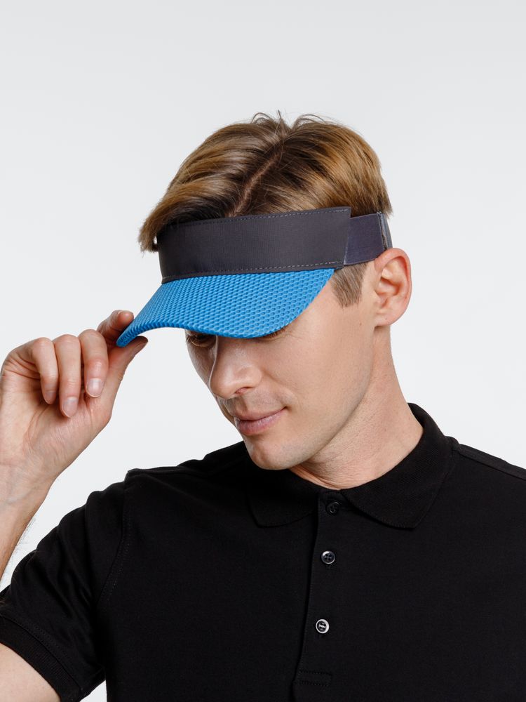 Козырек Grand Slam, темно-серый с синим — изображение 6