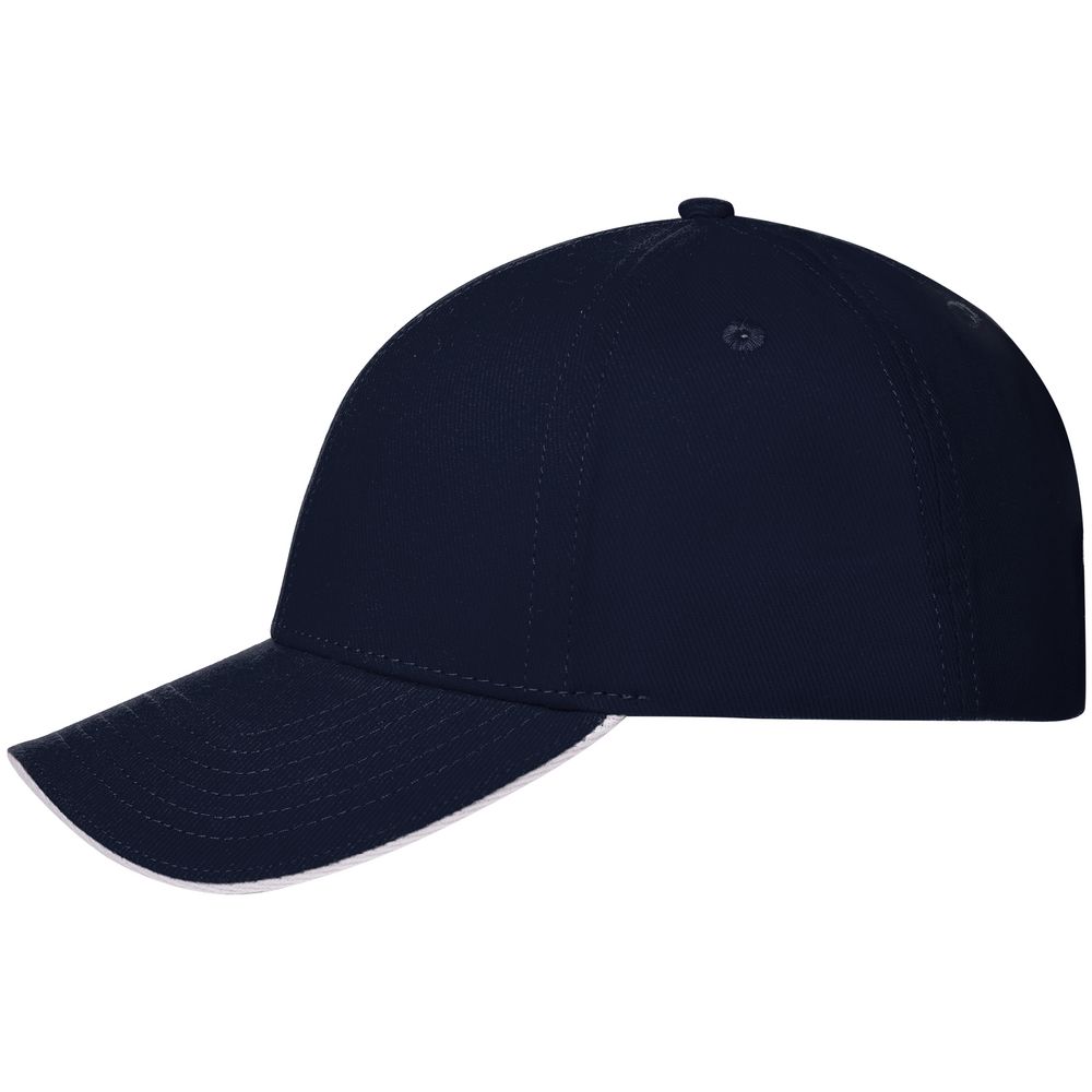 Бейсболка Spiker, темно-синяя с белым — изображение 2