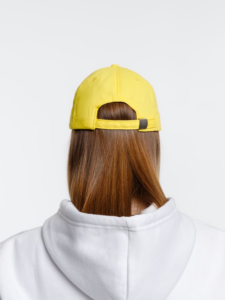 Бейсболка Spiker, желтая с белым — изображение 11