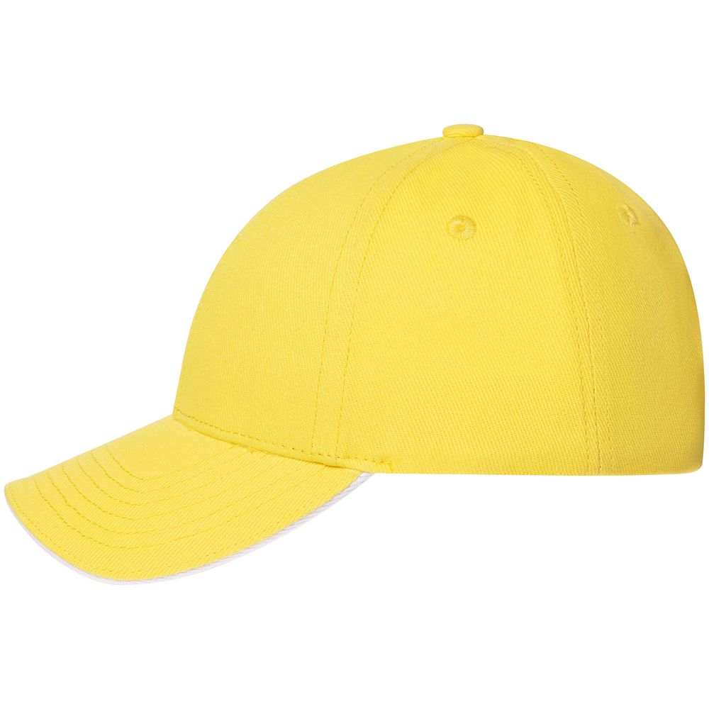 Бейсболка Spiker, желтая с белым — изображение 2