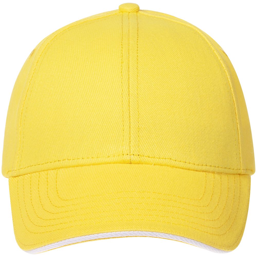 Бейсболка Spiker, желтая с белым — изображение 3