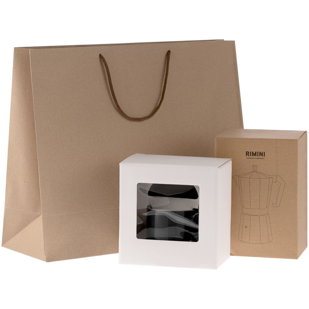 Набор для кофе Clio, черный — изображение 4