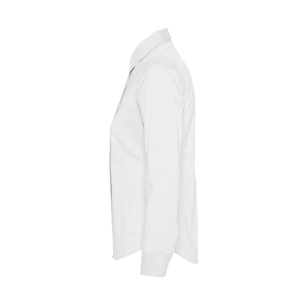 Рубашка женская с длинным рукавом Eden 140 белая — изображение 3