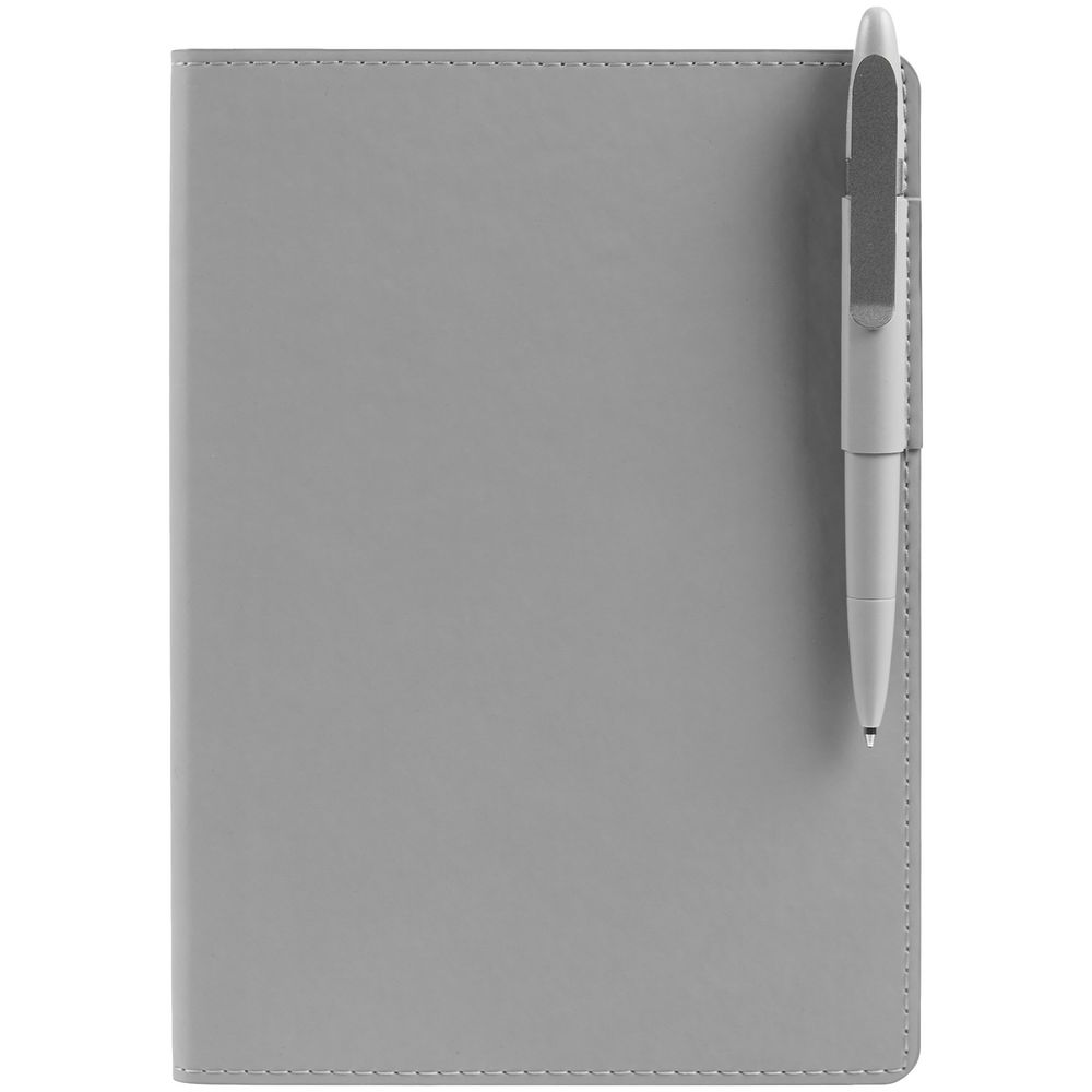 Ежедневник Tact, недатированный, серый — изображение 4