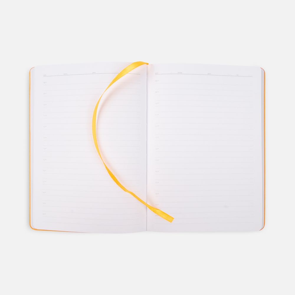 Ежедневник Tact, недатированный, оранжевый — изображение 7