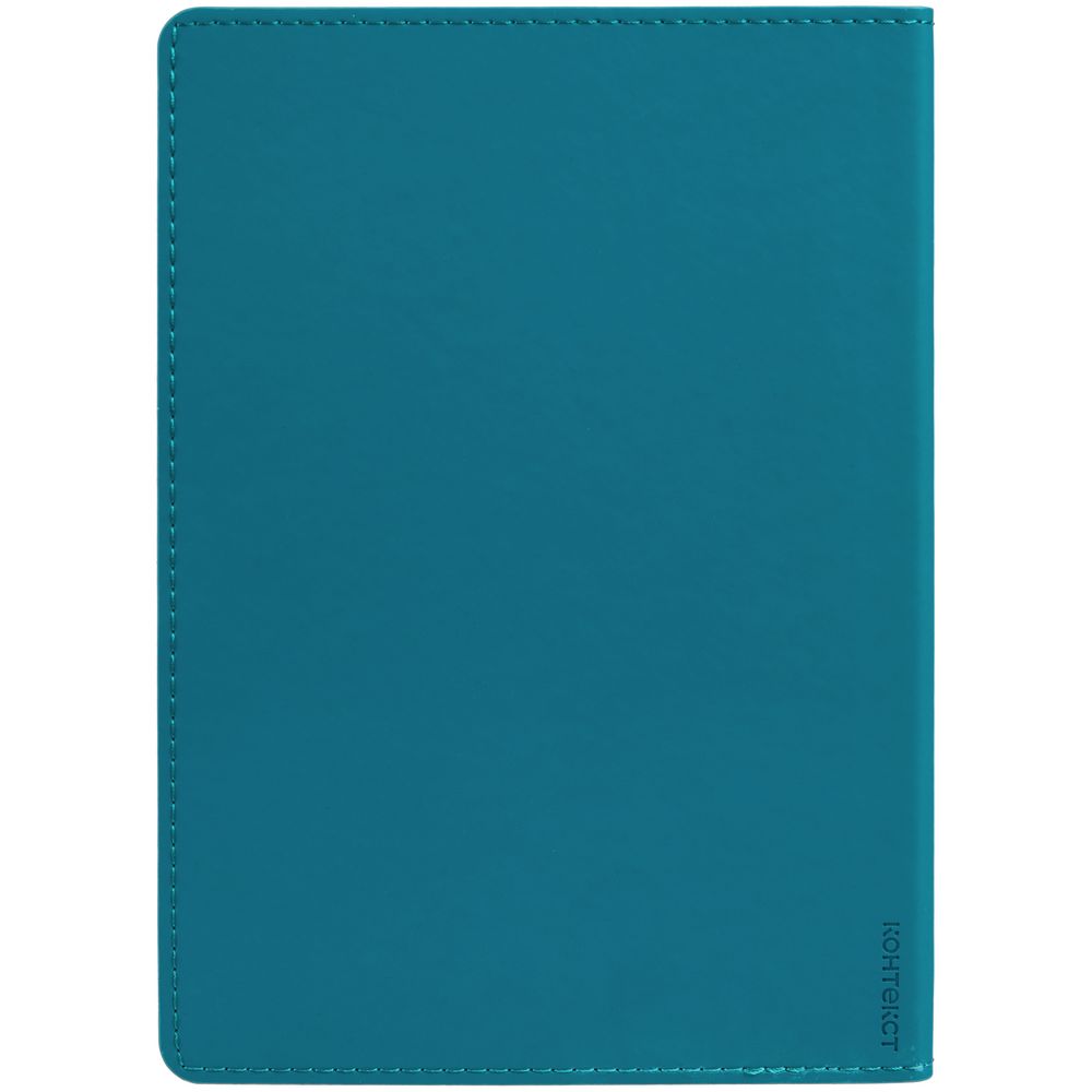 Ежедневник Tact, недатированный, бирюзовый — изображение 3