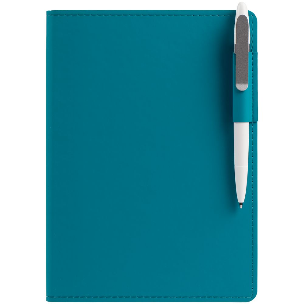 Ежедневник Tact, недатированный, бирюзовый — изображение 4