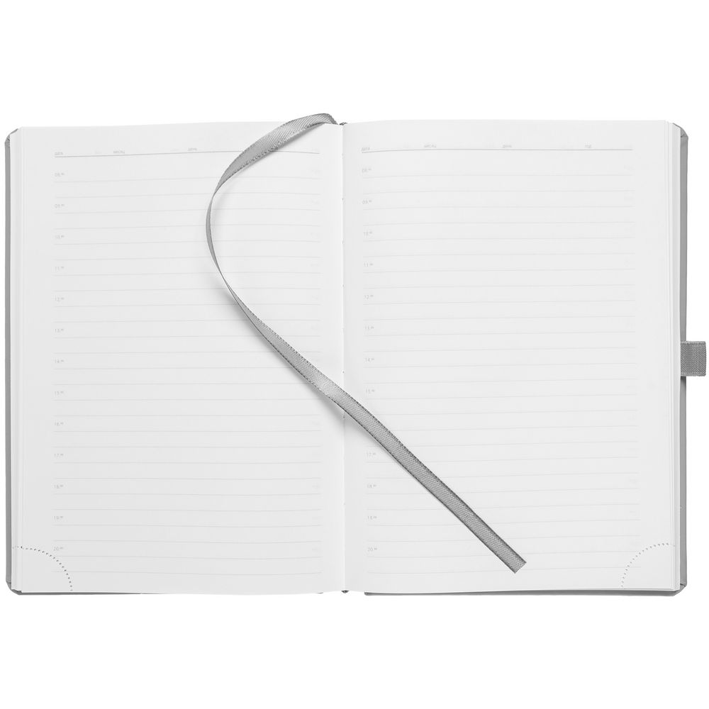 Ежедневник Favor, недатированный, серый — изображение 6