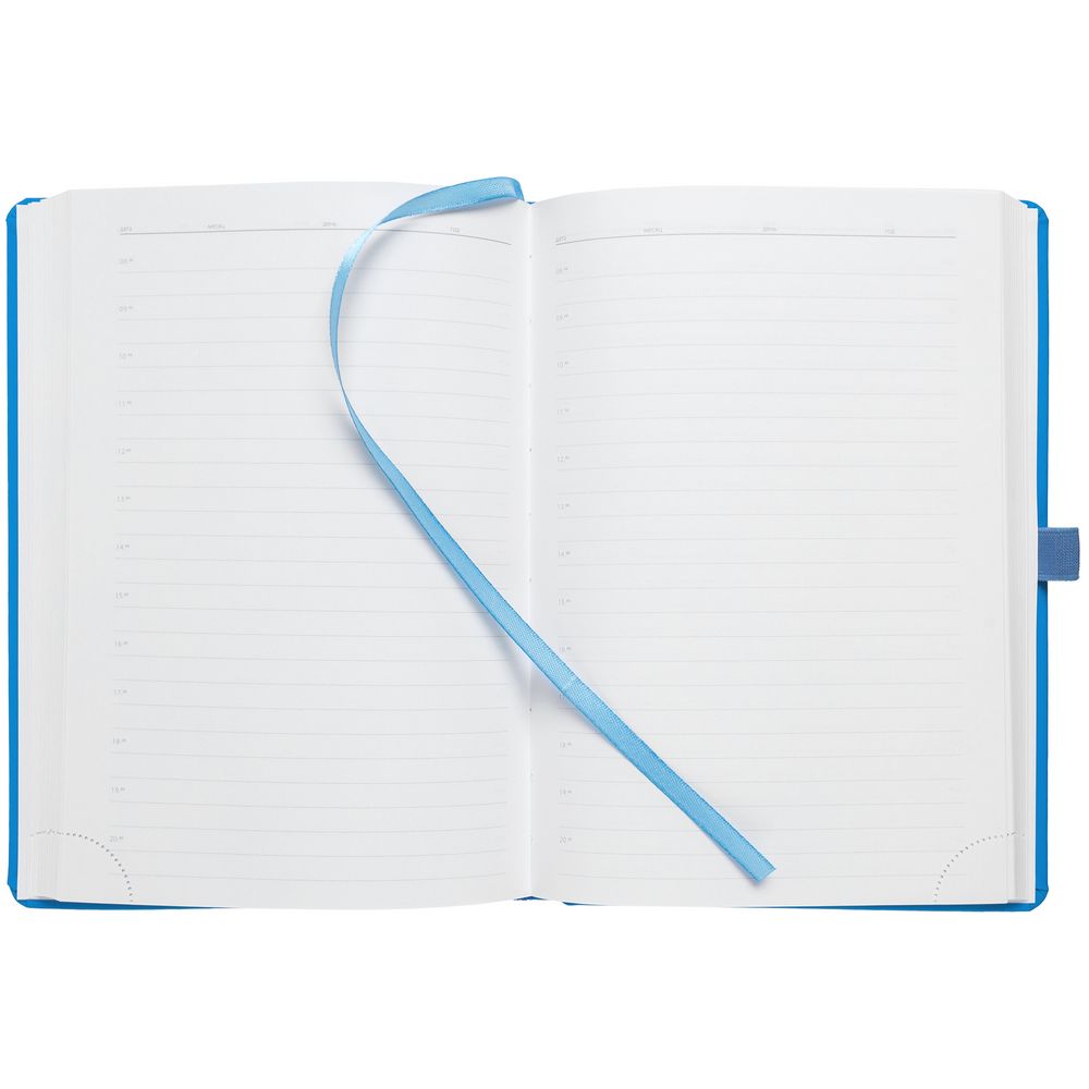 Ежедневник Favor, недатированный, голубой — изображение 6