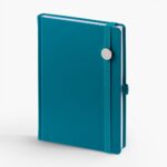 Ежедневник Favor Metal, недатированный, бирюзовый