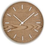Часы настенные Kudo, беленый дуб