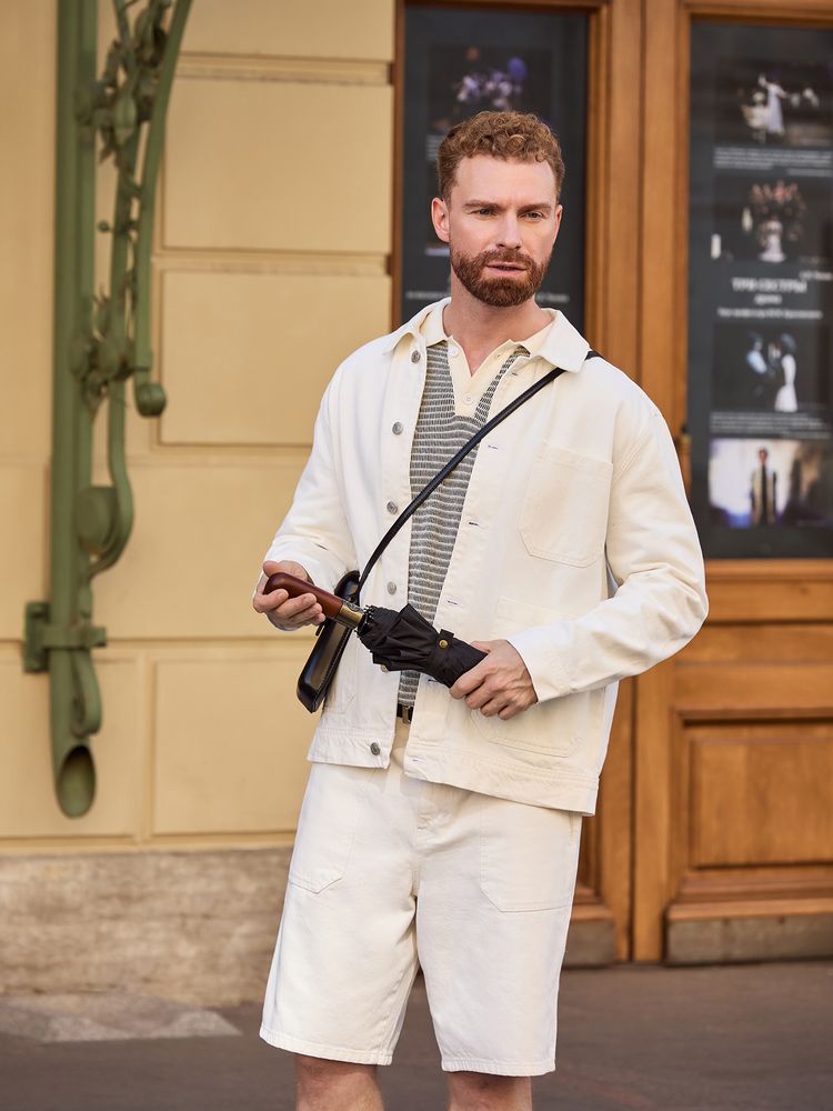 Зонт складной Cloudburst в подарочной упаковке, черный — изображение 8