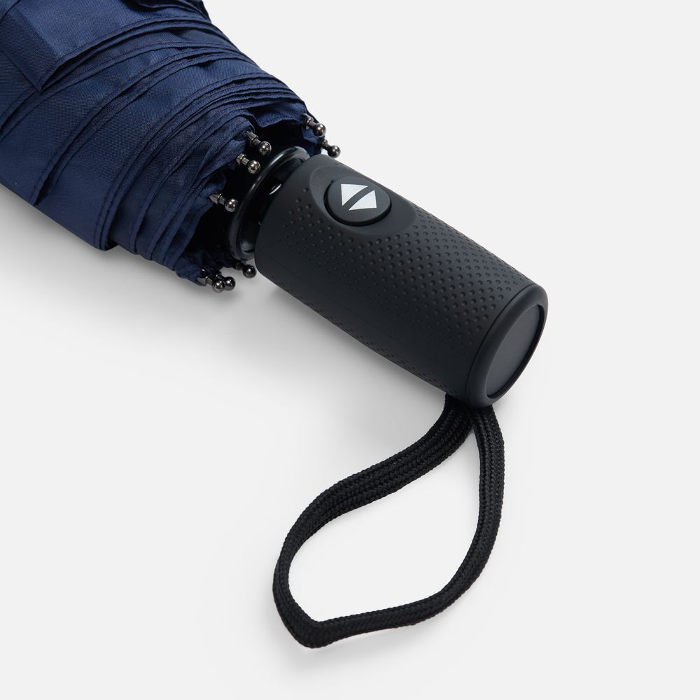 Складной зонт Dome Double с двойным куполом, темно-синий — изображение 7