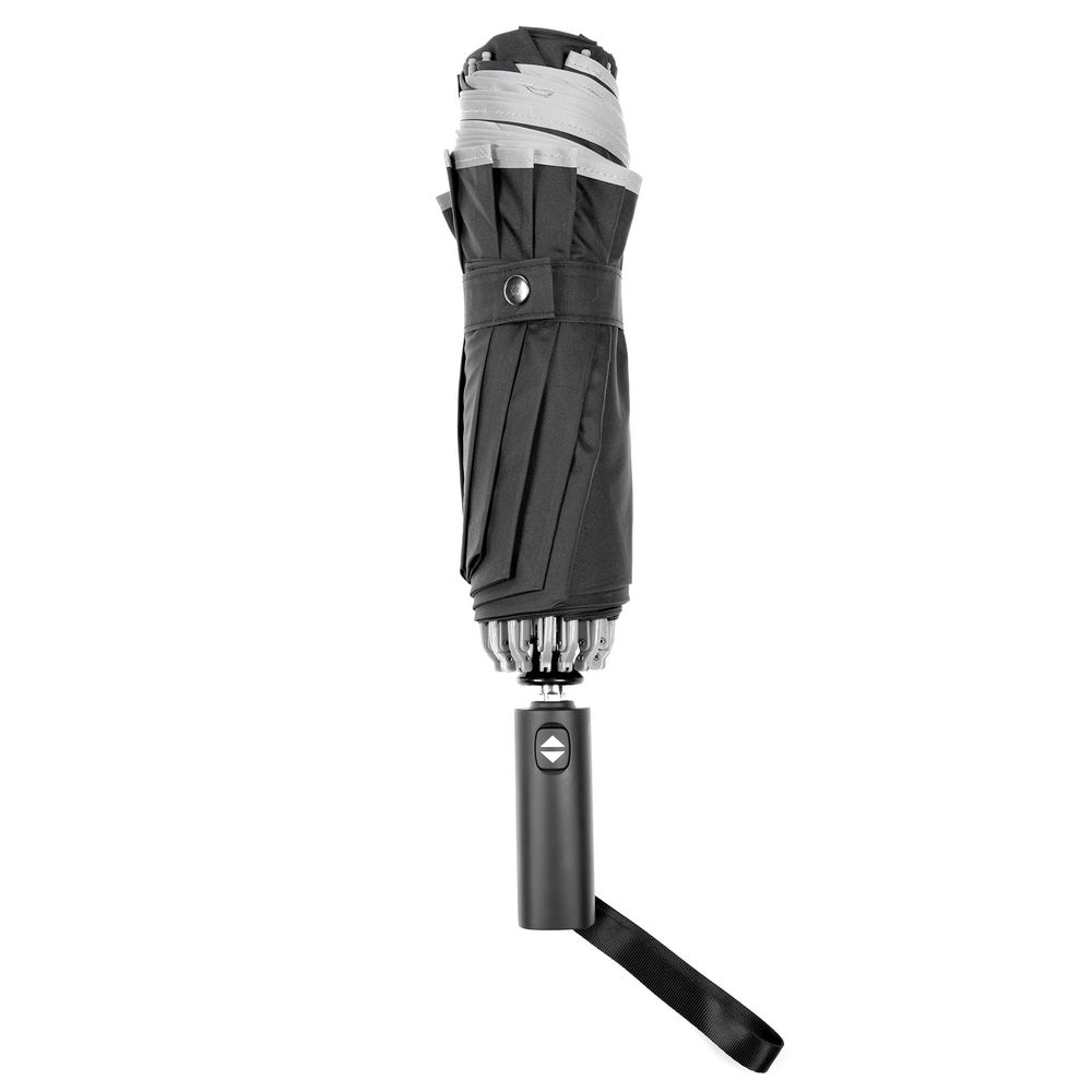 Складной зонт наоборот Savelight со светоотражающим кантом — изображение 3