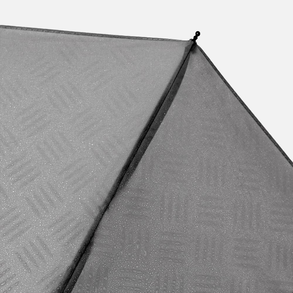Зонт складной Hard Work с проявляющимся рисунком, серый — изображение 4