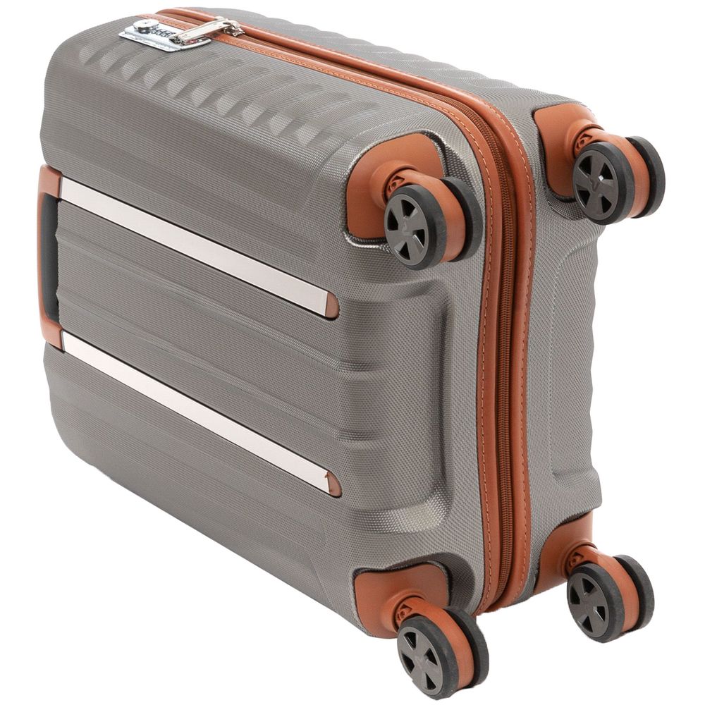 Чемодан E-Lite S, бежевый — изображение 4