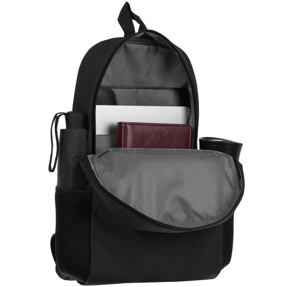 Рюкзак для ноутбука Conttori, черный меланж — изображение 6