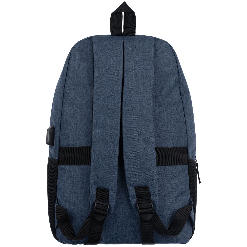 Рюкзак для ноутбука Conttori, синий меланж — изображение 4