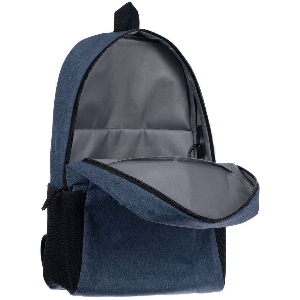 Рюкзак для ноутбука Conttori, синий меланж — изображение 5