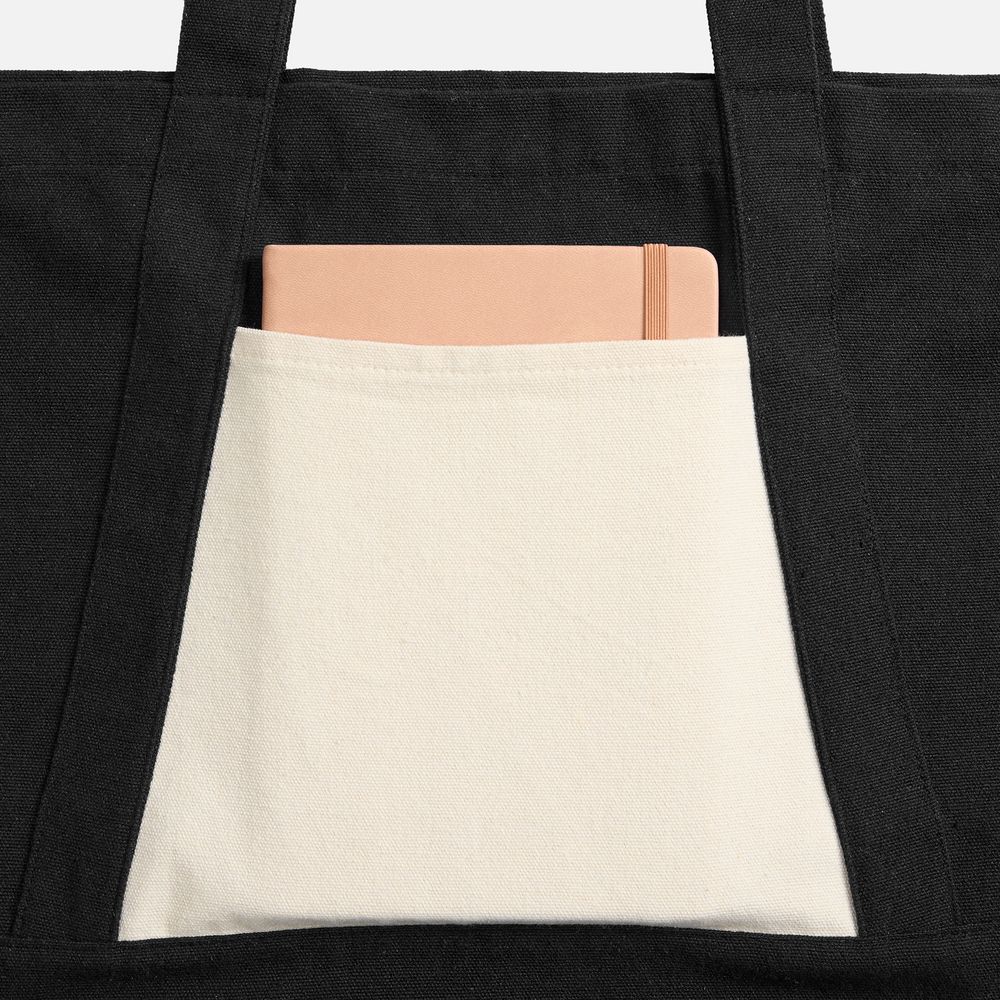 Шопер Shophop, черный с неокрашенным — изображение 4