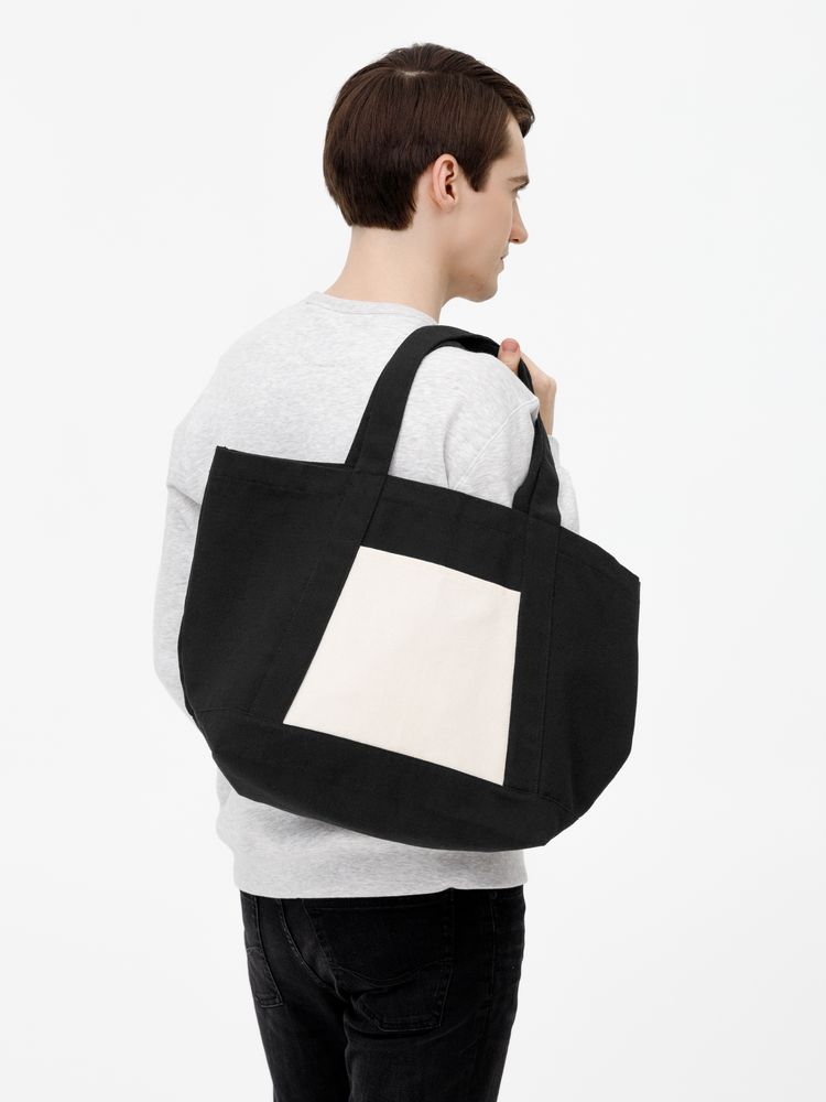 Шопер Shophop, черный с неокрашенным — изображение 7