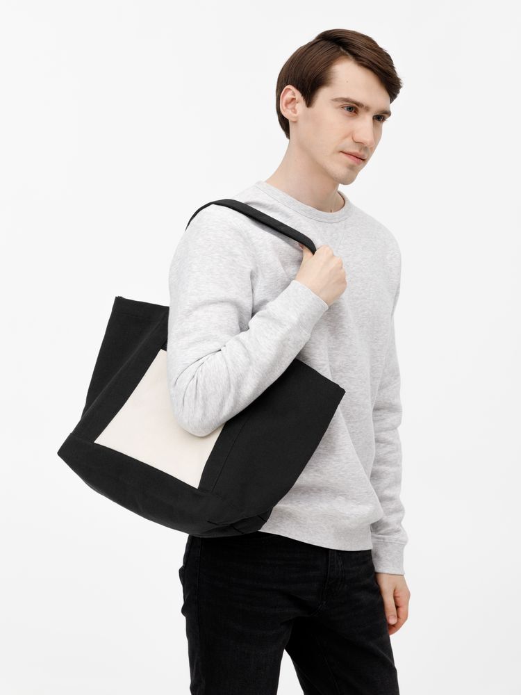 Шопер Shophop, черный с неокрашенным — изображение 6