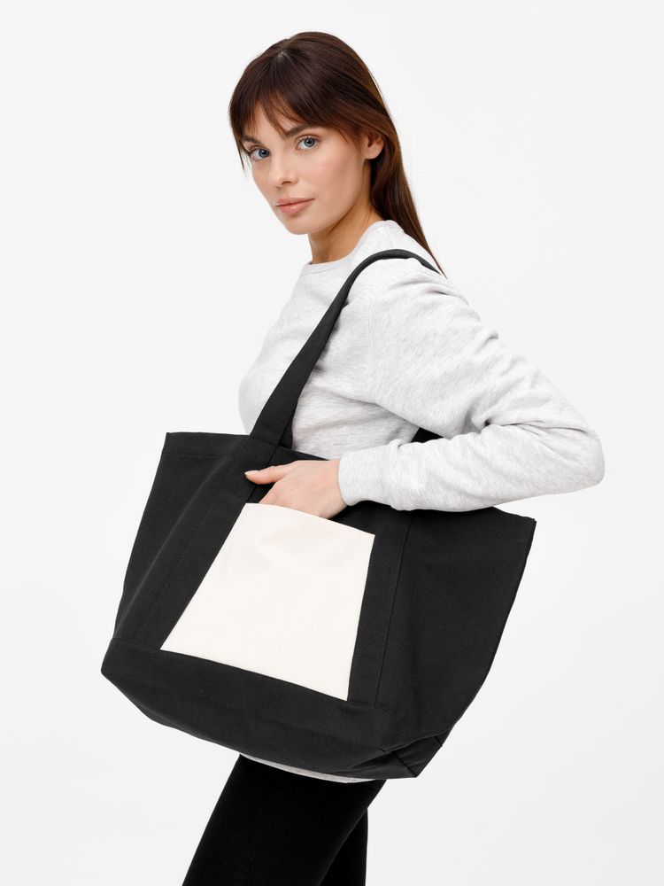 Шопер Shophop, черный с неокрашенным — изображение 11