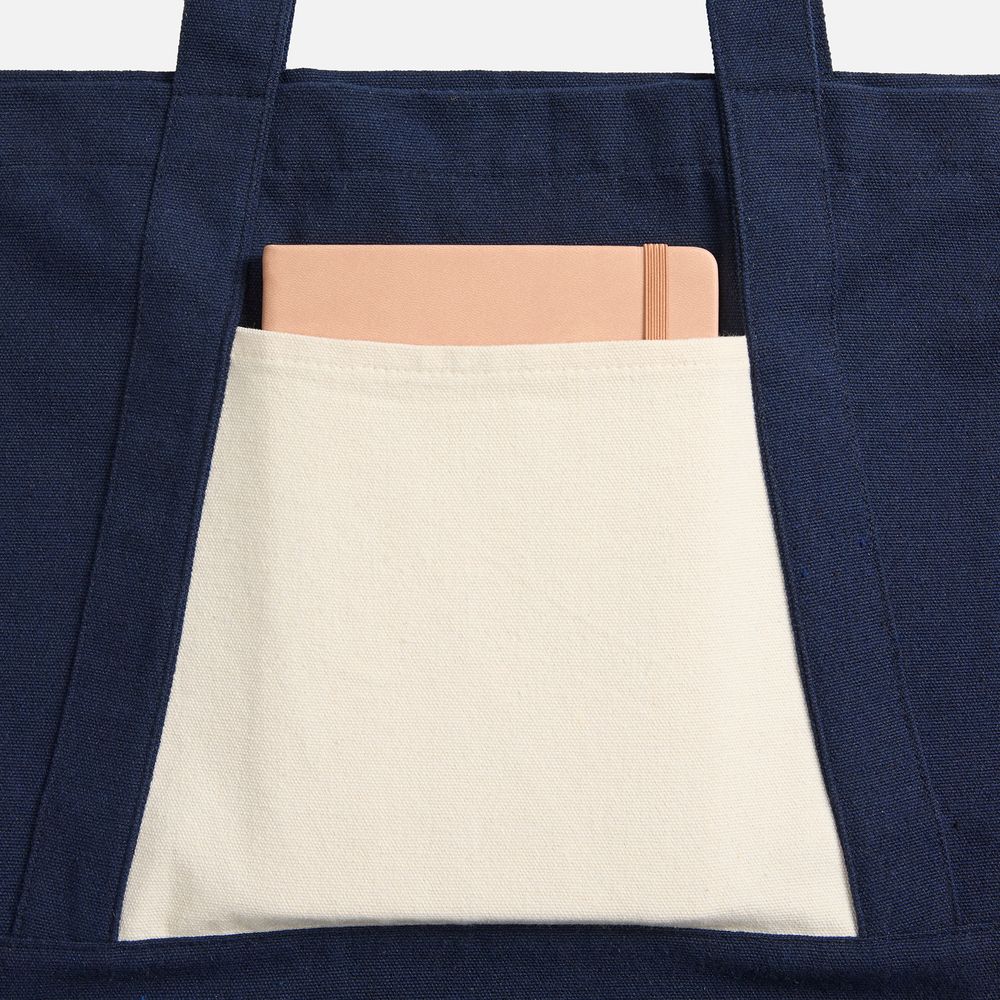 Шопер Shophop, синий с неокрашенным — изображение 5