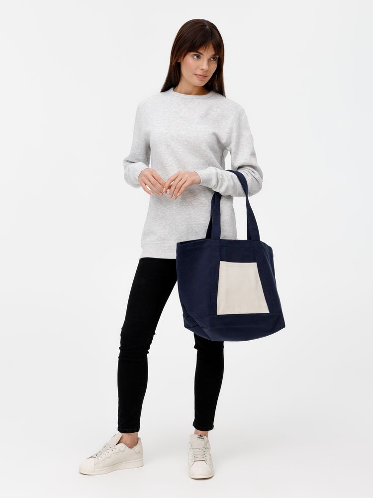 Шопер Shophop, синий с неокрашенным — изображение 7