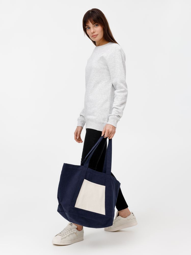 Шопер Shophop, синий с неокрашенным — изображение 8