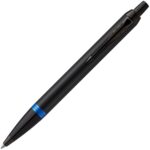 Ручка шариковая Parker IM Professionals Marine Blue BT, черная с синим