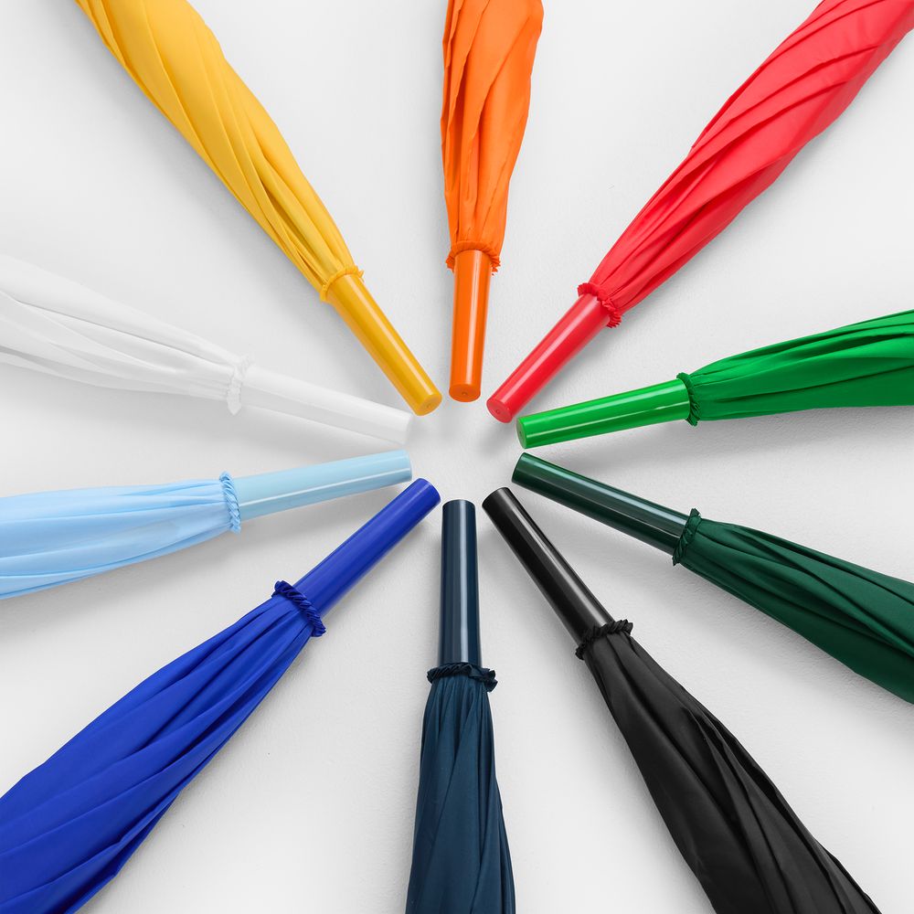 Зонт-трость Promo, темно-зеленый — изображение 7