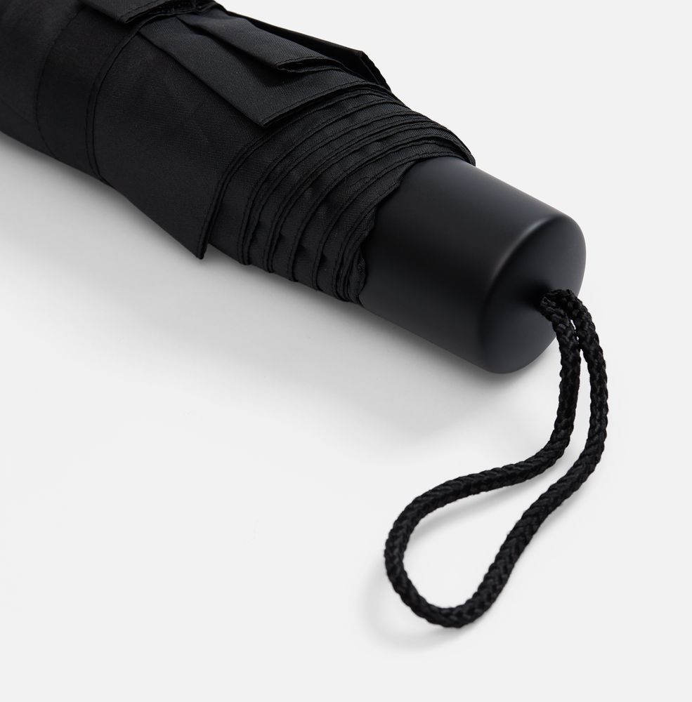 Зонт складной Light, черный — изображение 6