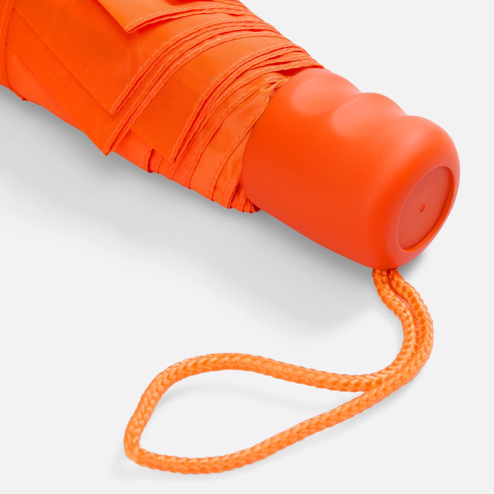 Зонт складной Basic, оранжевый — изображение 7