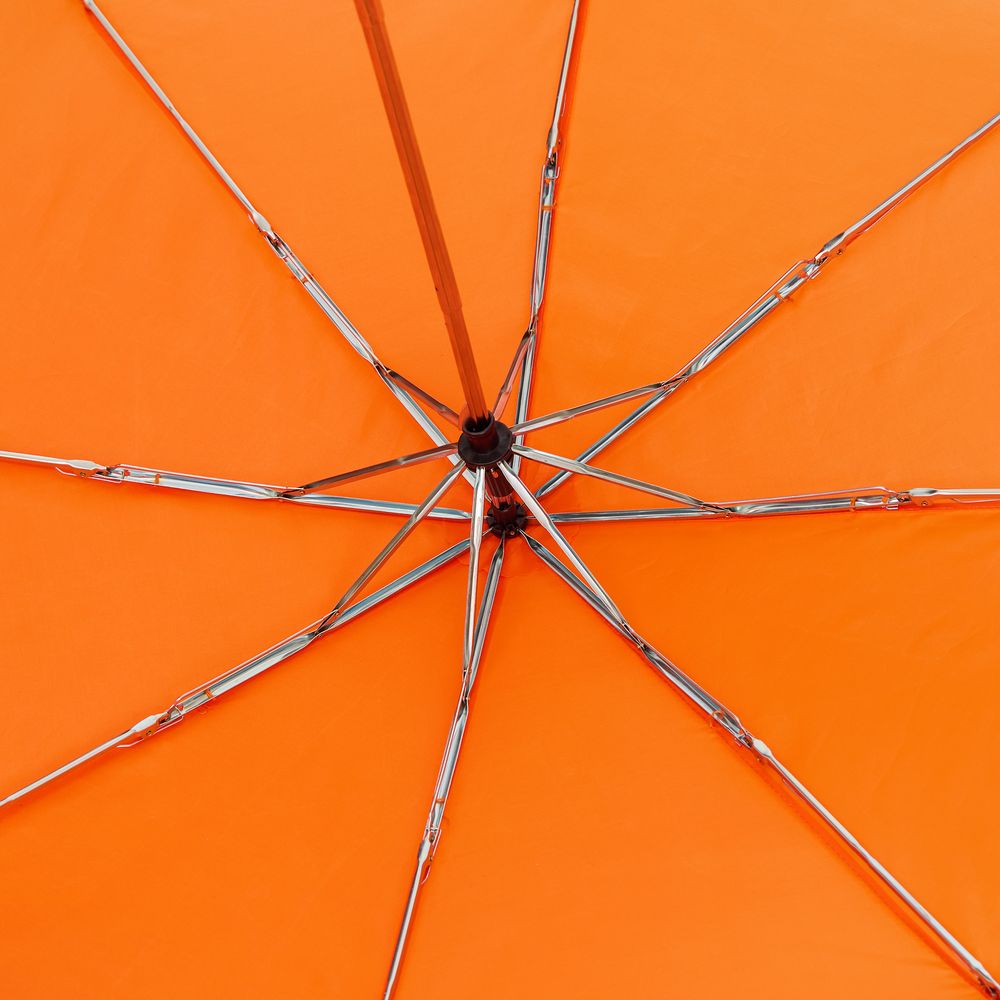 Зонт складной Basic, оранжевый — изображение 5