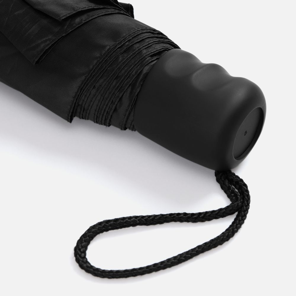 Зонт складной Basic, черный — изображение 7