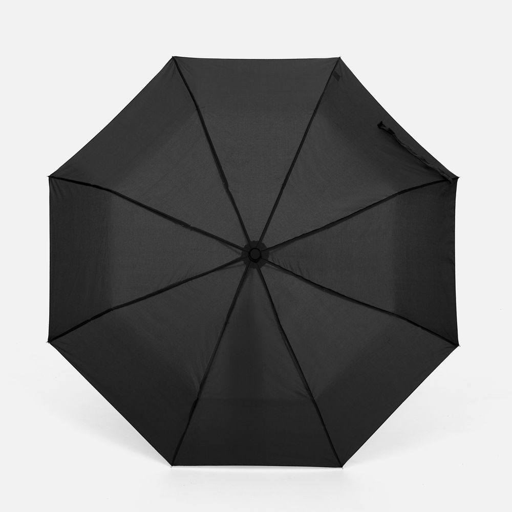 Зонт складной Basic, черный — изображение 2