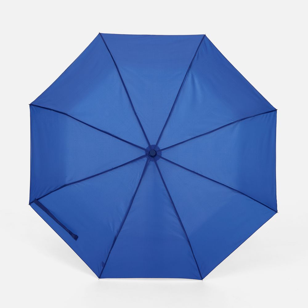 Зонт складной Basic, синий — изображение 2