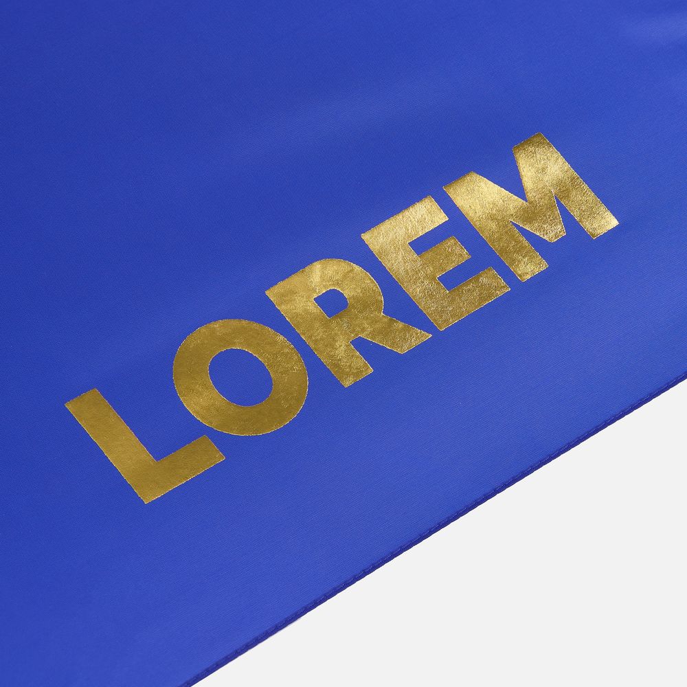 Зонт складной Basic, синий — изображение 7
