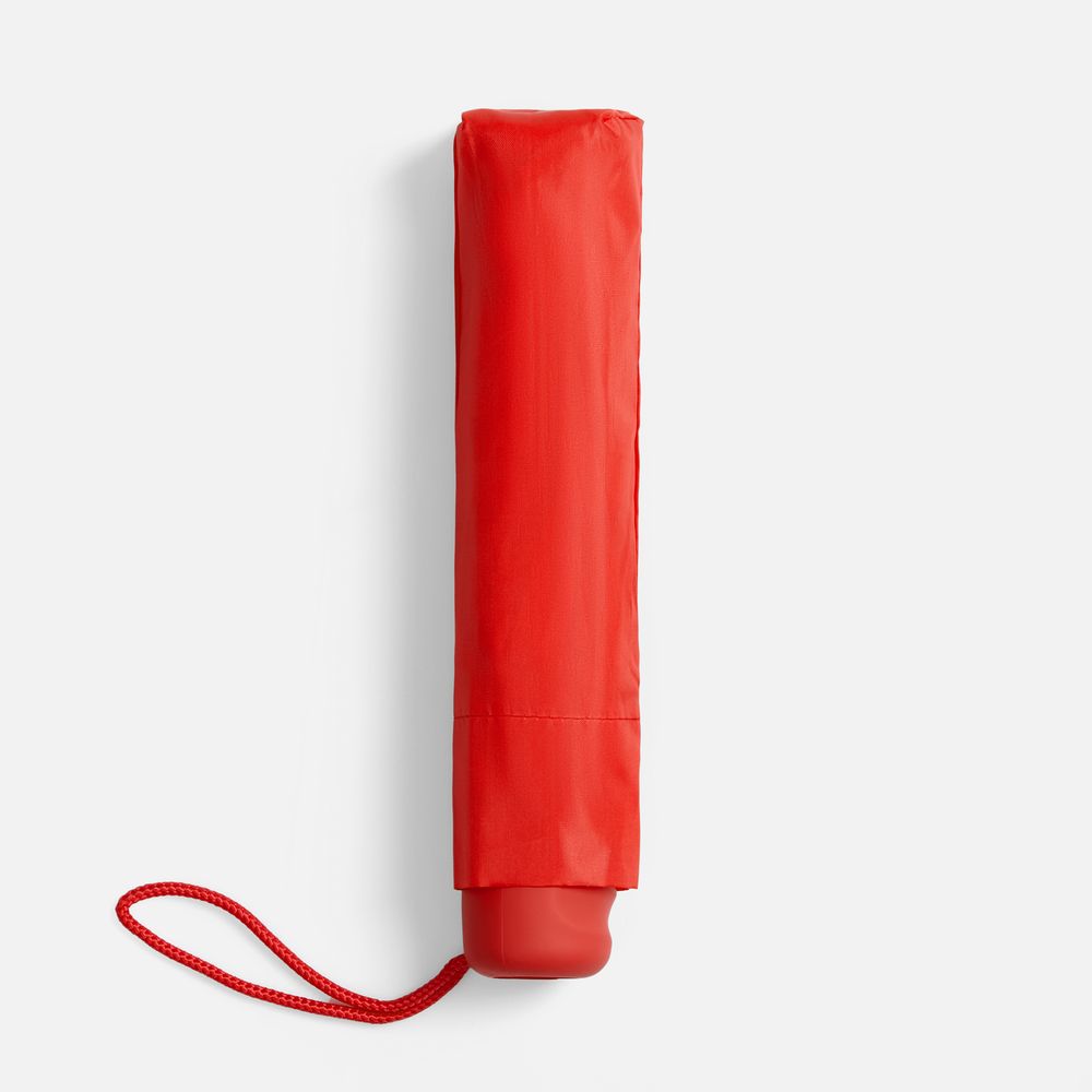 Зонт складной Basic, красный — изображение 4