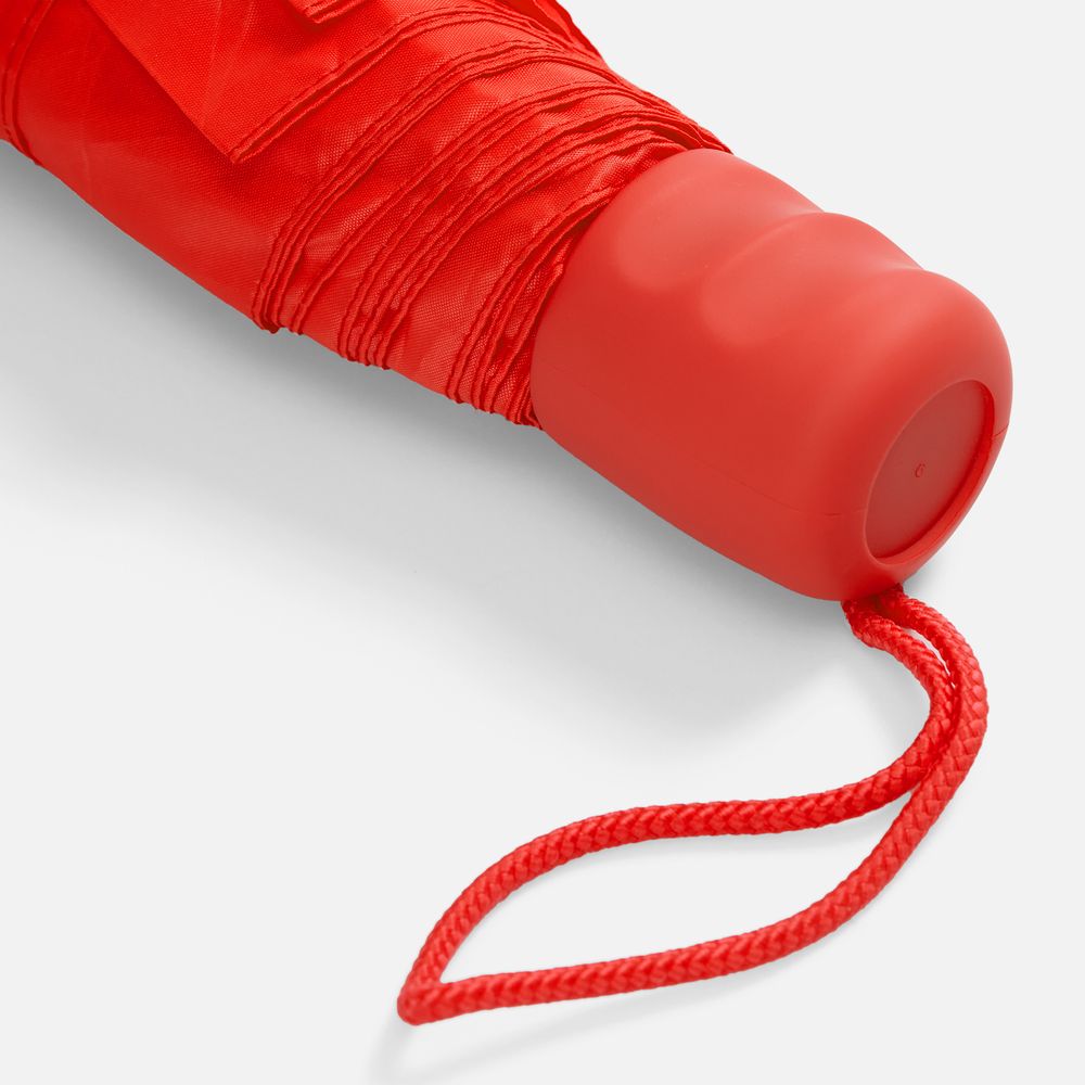 Зонт складной Basic, красный — изображение 5