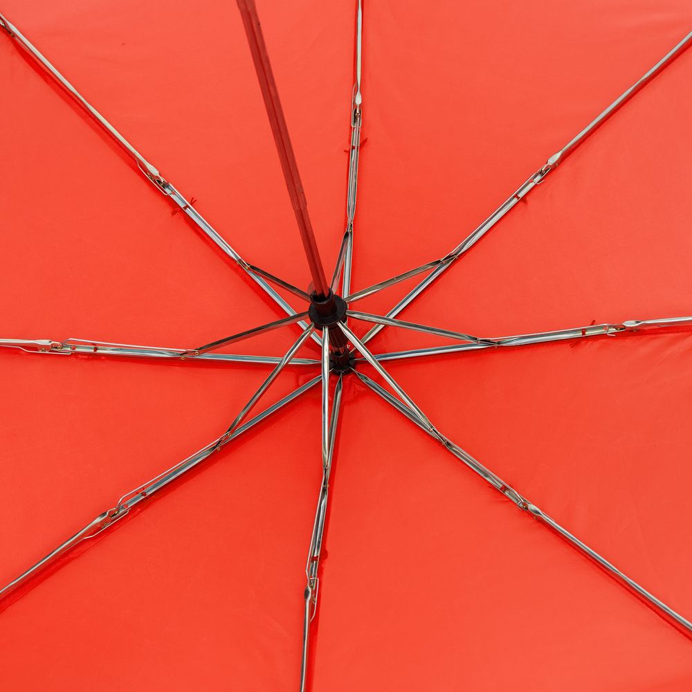Зонт складной Basic, красный — изображение 6