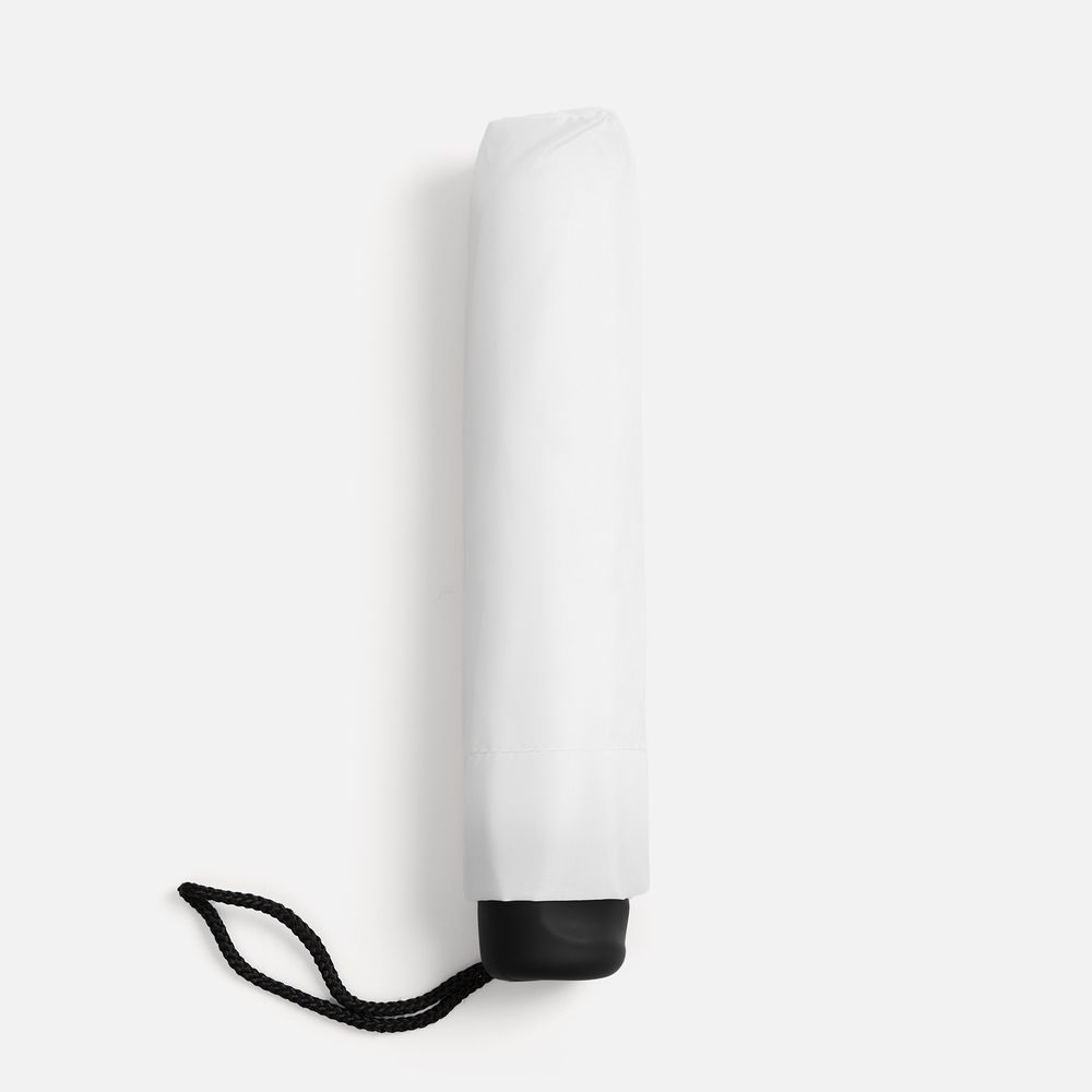 Зонт складной Basic, белый — изображение 3