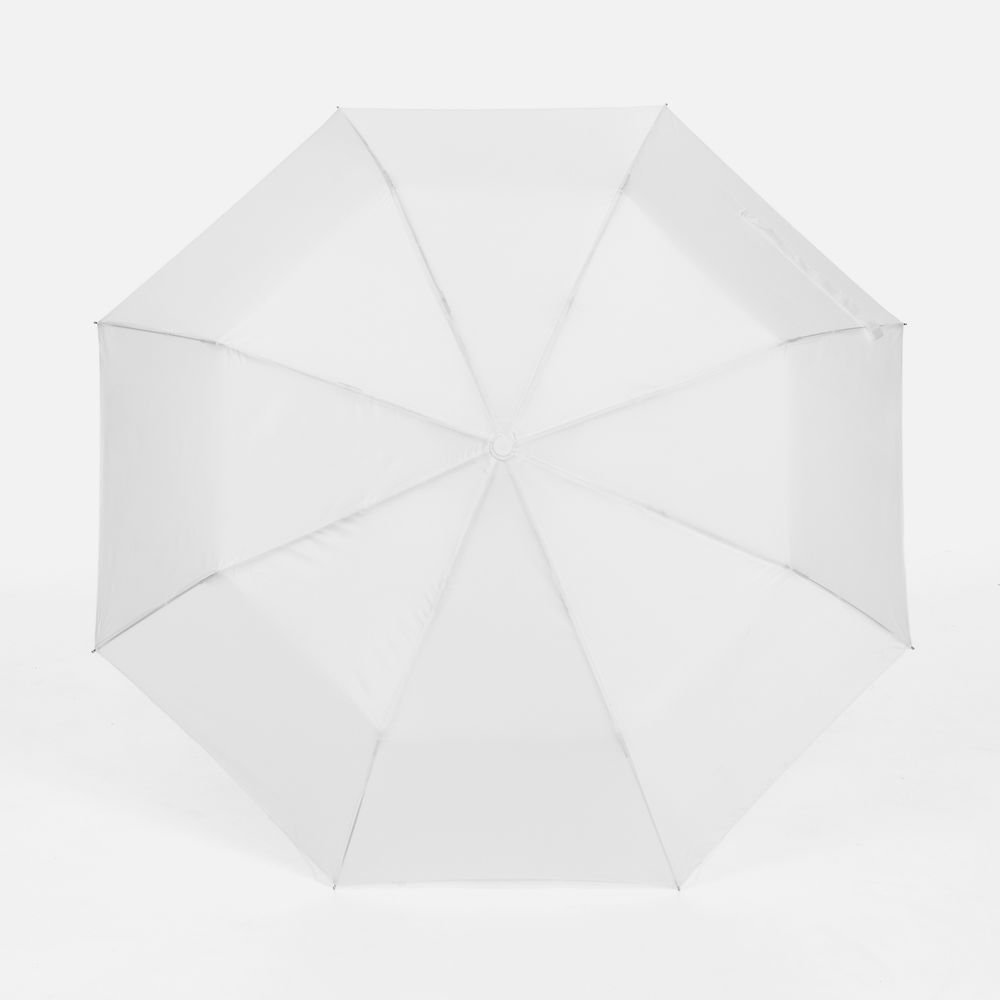 Зонт складной Basic, белый — изображение 2