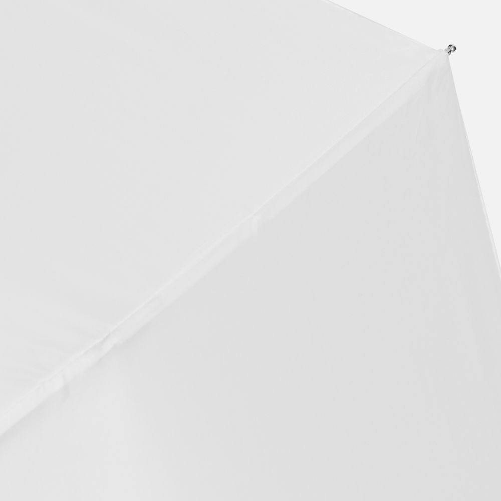 Зонт складной Basic, белый — изображение 7