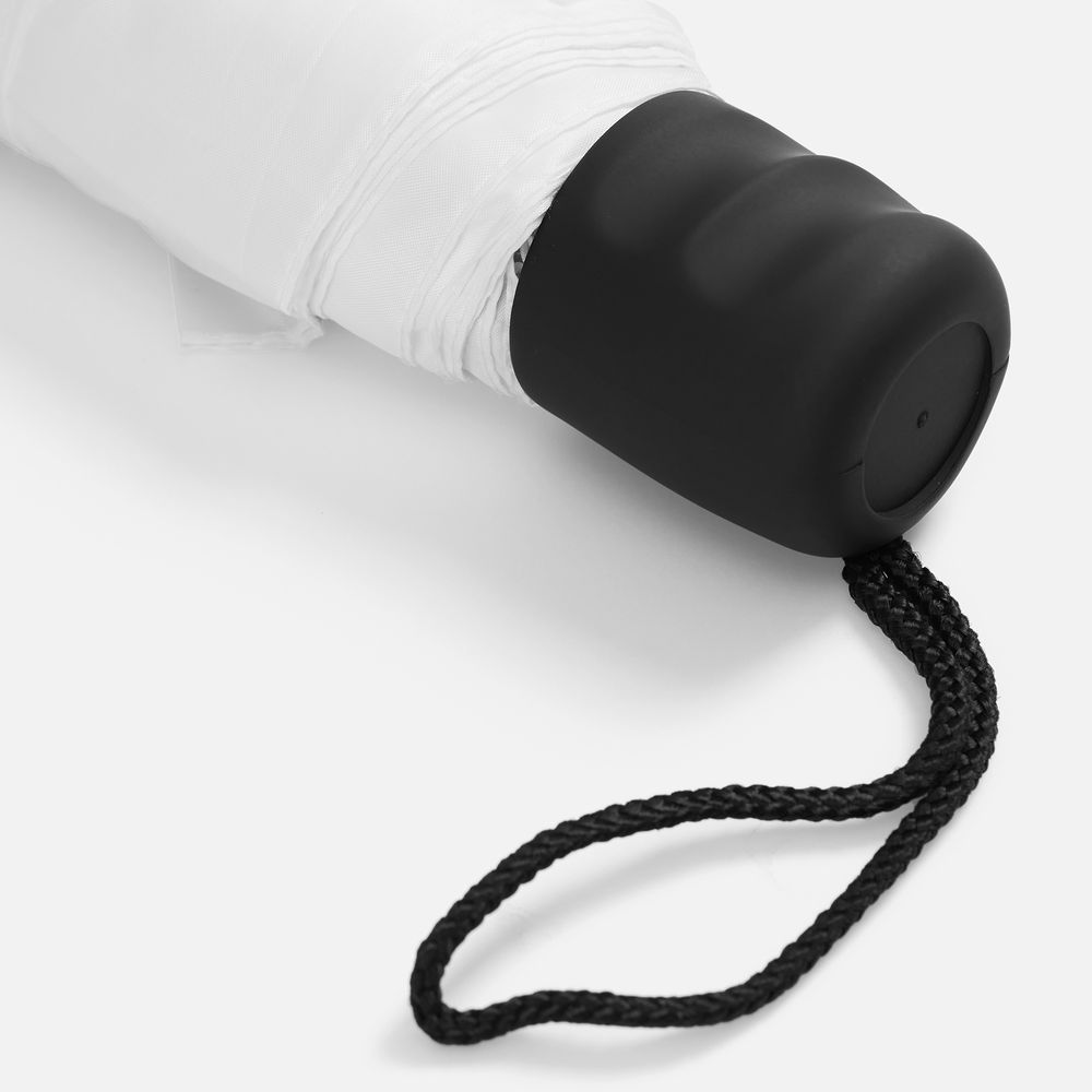 Зонт складной Basic, белый — изображение 6