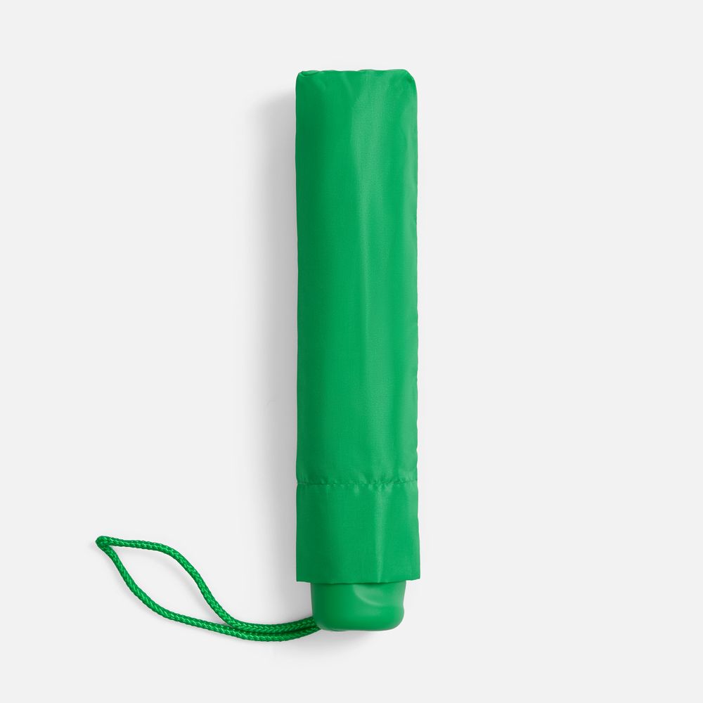 Зонт складной Basic, зеленый — изображение 4