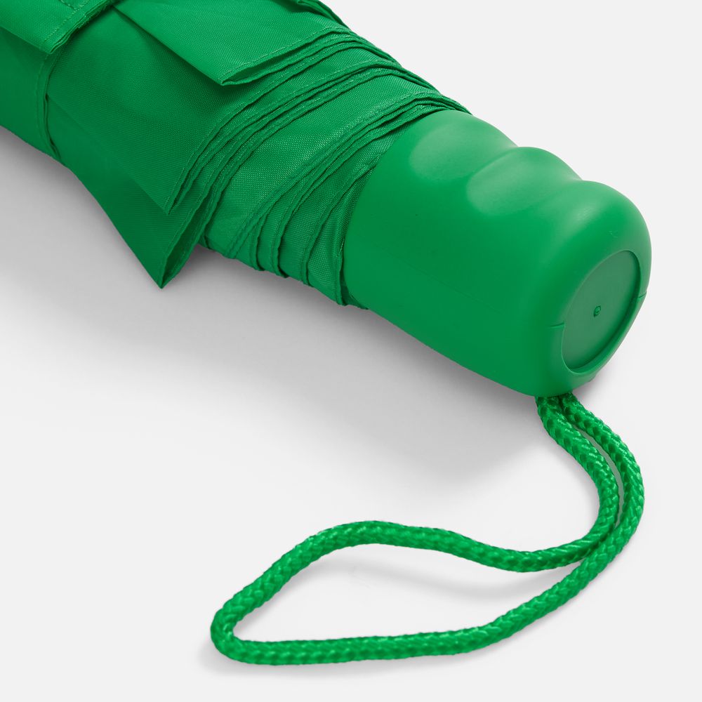 Зонт складной Basic, зеленый — изображение 6