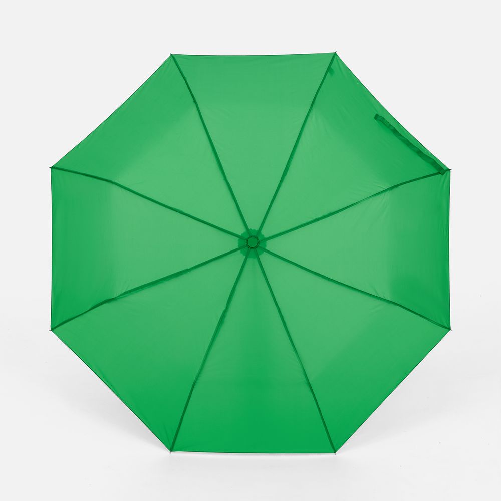 Зонт складной Basic, зеленый — изображение 2